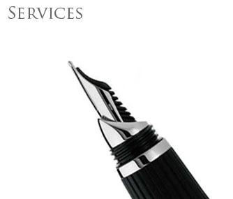 services - image of a pen